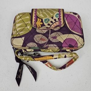 Vera Bradley Multicolor Quilted Wristlet